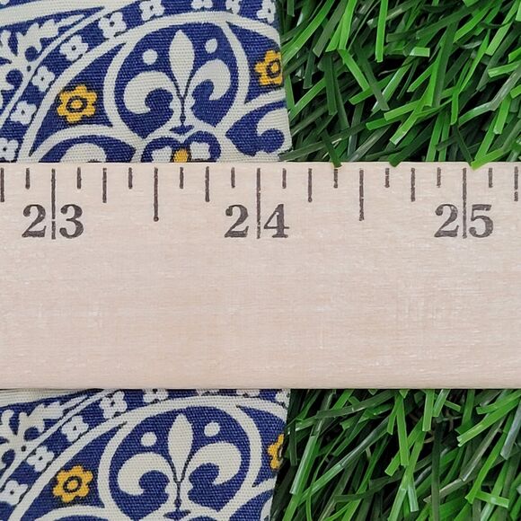 Vintage Baroque Rococo Tile Print Button Shirt M/L 24x28 Oversized Baggy - Picture 12 of 13